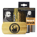 Professor Fuzzworthy Men’s Essential Beard Care Grooming Kit - Beard Shampoo & Boar Bristle Beard Brush - Best Travel Gift Set | 100% Natural & Zero Waste | Organic Ingredients Sulfate & Paraban Free Beauty and the Bees