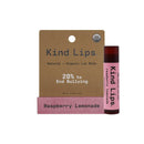 Kind Lips, Premium Product with a Powerful Purpose, Raspberry Lemonade Single 0.15oz - USDA Organic Lip Balm, 100% Natural, Gluten Free, Moisturizer for Dry, Cracked and Chapped Lips - Made in USA Kind Lips Store