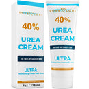 Urea Cream 40 Percent for Feet 4 oz by Love Lori - Foot Cream For Dry Cracked Feet - Callus Remover & Foot Repair Treatment - Moisturizes Heels, Hands, Knees & Elbows - For Thick, Rough & Dry Skin LOVE, LORI