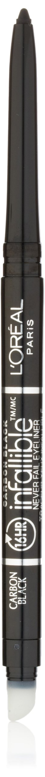 L'Oreal Infallible Never Fail Eyeliner, Carbon Black [591], 0.008 oz L'Oreal Paris