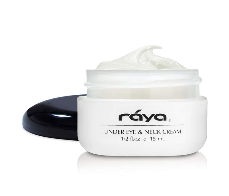 RAYA Under-Eye & Neck Cream (408) | Revitalizing and Fortifying Anti-Aging Treatment for the Eye Area and Neck | Revives Fatigue and Helps Reduce Lines and Wrinkles Raya