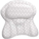 Sierra Concepts Bath Pillow Spa Bathtub Ergonomic for Tub, Neck, Head, Shoulder Pillows Support Cushion Headrest - Luxury Soft 3D Mesh + Strong Grip Suction Cups Soaking Large, Paradise Sierra Concepts