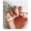 10 sheets St. Patrick’s Day Nail Stickers, Luck of The Irish Self-adhesive Nail Art Stickers, Shamrock False Nail Decals Manicure Nail Tip Decoration Conpru