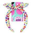 Goody Kids Headband – Rainbow Polka Dot - Comfort Fit for All Day Wear - For All Hair Types - Hair Accessories GOODY