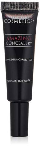 AmazingCosmetics Amazing Concealer, full coverage long wear concealer makeup for undereye dark circles, acne, blemishes and spots, color correcting shades, melts into skin for most natural finish AmazingCosmetics