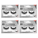 Ardell False Eyelashes 3D Faux Mink 854, 4 pairs Ardell