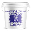 100% Pure Dead Sea Mineral Bath Salt 5Lb (Lavender). Contains Sulfur, Magnesium, and 21 Essential Minerals. One With Nature