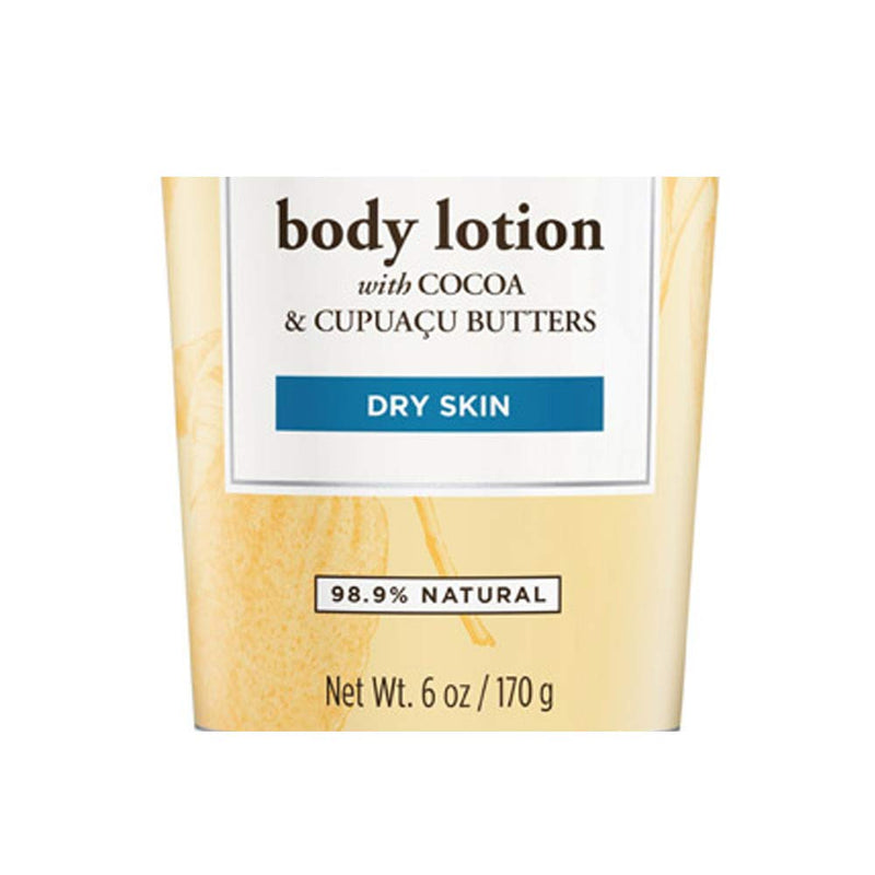 Burts Bees Butter Body Lotion for Dry Skin with Cocoa & Cupuau, 6 Oz (Package May Vary) Burt's Bees