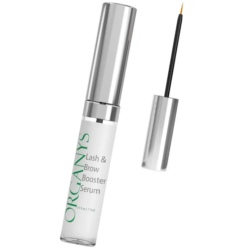 Organys Lash & Brow Booster Serum Gives You Longer Fuller Thicker Looking Eyelashes & Eyebrows. Bestselling Conditioner Stimulates The Appearance Of Growth & Regrowth. Natural Eye Lash Oil Free Enhancer Organys