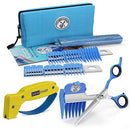 Calming Clipper - The Silent, Gentle Haircutting Kit for Children with Autism and Sensory Sensitivity - Right-Handed, Includes Barber Cape & Sharpener CALMING CLIPPER