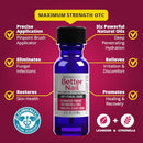 Better Nail - Treatment for Fungus Under & Around the Nail - Maximum Strength 25% Solution for Nail Support - Nail Restoring Solution Infinity Warehouse