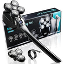 Back Shaver for Men, Rechargeable Electric Back Shaver with Long Handle, Waterproof Full Body Hair Trimmer&Groomer Kit with Replaceable Shaving Heads Infinity Warehouse