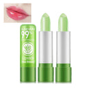 2 Pcs Aloe Vera Color Changing Lipstick,Long Lasting Lip Care Nutritious Plumper Lip Balm Moisturizer Magic Temperature Color Change Lip Gloss Matte Makeup BINGBRUSH
