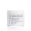 Urban Skin Rx Clear & Even Tone Clarifying Glycolic Pads | Powerful Cleansing Formula Exfoliates, Evens Skin Tone, Targets Blemishes, and Removes Excess Oil, Formulated with Salicylic Acid | 30 Count Urban Skin Rx
