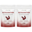 Astaxanthin 12mg Antioxidants Supplement – Natural Microalgae Source – Lipid-Based Softgel for Enhanced Absorption – Cognitive, Vision & Joint Support – 30 Softgels (Pack of 2) Infinity Warehouse