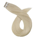 Ugeat Tape in Hair Extensions Human Hair 24 Inch Tape in Hair Extensions Real Hair