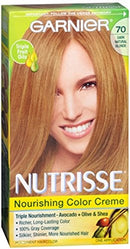Garnier Nutrisse Haircolor - 70 Almond Creme (Dark Natural Blonde) 1 Each (Pack of 2) Garnier