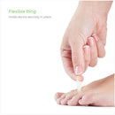 NatraCure Gel Hammer Toe Crest Pads (Left/Right) - 1 Pair – (Toe Straightening Cushion, For Mallet Toes and Overlapping Toes) - 3035-M CAT NatraCure