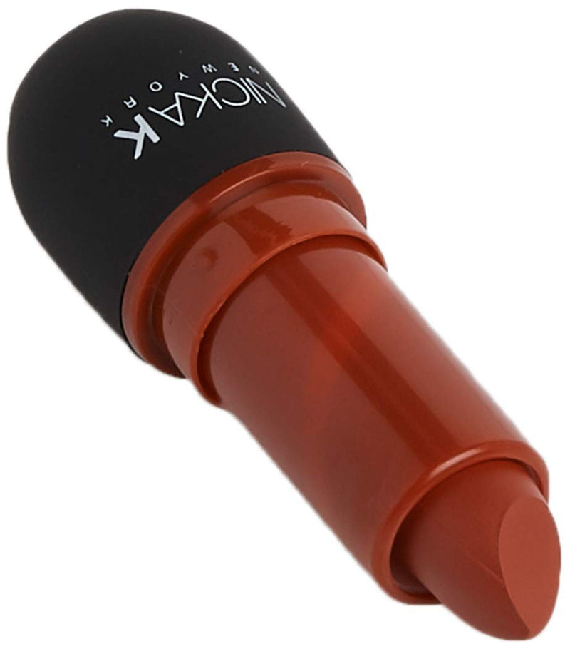 NICKA K Vivid Matte Lipstick - NMS23 Nude Brick Nicka K