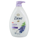 Dove Body Wash with Pump Relaxing Lavender Oil & Chamomile 3 Count for Renewed, Healthy-Looking Skin Gentle Skin Cleanser with 24hr Renewing MicroMoisture 30.6 oz Infinity Warehouse