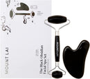 Mount Lai Rose Quartz Gua Sha Facial Tool – The Stone of Graceful Radiance – 100% Genuine Rose Quartz Stone Face Sculpting Tool for Lymphatic Drainage, Puffiness Reduction & Graceful Beauty Infinity Warehouse