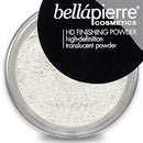 bellapierre HD Finishing Powder | High-Definition Setting Powder | Silky Shine-Free Matte Finish | Lightweight Gentle Formula | Non-Toxic and Paraben Free | Mica Makeup (Translucent) bellapierre