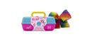 Caboodles Jojo Siwa - Pretty In Petite Makeup Organizer Compact Carrying Cosmetic Case Includes Jojo Siwa Bow, Blue Over Pink Caboodles Store