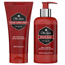 Old Spice, Beard Wash + Leave In Conditioner for Men, Beard Care & Grooming Kit, 6.8 oz + 5 oz Old Spice