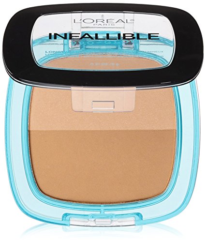 L'Oréal Paris Infallible Pro Glow Pressed Powder, Creme Cafe, 0.31 oz. L'Oréal Paris