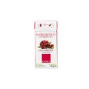 RADIUS Travel Vegan Dental Floss SACHET SINGLE Cranberry Vegan, 20 Count RADIUS