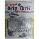 Good Hair Days Grip-Tuth Combs 40414 Set of 2, Clear 2 3/4" Wide Good Hair Days
