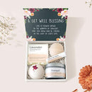 Get Well Soon Spa Gift Box: Sick Friend Gift, Feel Better, Illness, Cheer Up, Empathy, Recovery, Presents, Heartfelt Card, and Spa Gift for Sick Friend Dear Ava