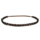 Mia Thin Braidie, Hair Accessory, Headband Made of Synthetic Braided Hair on Elastic Rubberband, Classic, Pretty, Medium Brown, For Women and Girls 1pc Mia Beauty