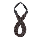 Hairro Braid Hairbands for Women Synthetic Hair Five-strand Fake Braid Plaited Hair Band Classic Chunky Wide Plaited Braids Hairpiece Fashionable Beauty Hair Accessory 4A Brown Hairro