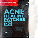 Acne Patches (120 Count) with Tea Tree Oil, Hydrocolloid Pimple Patches for Face - Zit Patch Acne Dots - Cystic Acne Patches Treatment - Pimple Patch with 3 Size Acne Stickers KEYCONCEPTS