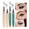 Coosa 2PCS Diamond Self-adhesive Eyeliner Pen Magnetic Eyeliner Kit Quick-Drying Waterproof Longlasting Liquid Eyeliner No Glue Needed (A) Coosa beauty