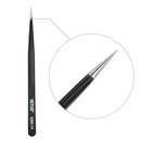 BEYELIAN Eyelash Extension Tweezers, Straight Tip Lash Tweezers for Isolation and Individual Lashes, Professional Lash Extension Tweezers ESD-11 BEYELIAN