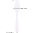 200pcs PANA Cosmetic Make Up Disposable Plastic 2.5" Spatulas Skin Care Facial Cream Mask Spatula (WHITE-200 Pieces in a Box) PANA Store