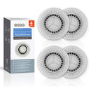 Brushmo Replacement Cleansing Brush Heads compatible with Sensitive Face Brush Head, 4pack Brushmo