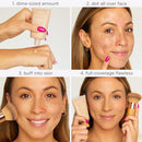 tarte Amazonian clay 16-hour full coverage foundation – Matte Finish Foundation with Amazonian Clay & Vitamin E for Hydration & Smooth Looking Skin, Vegan & Cruelty Free Infinity Warehouse