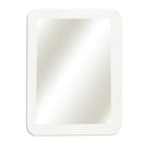 Magnetic Locker Mirror for School Locker, Gym Locker, Office Cabinet, Workshop or Refrigerator, Makeup Mirror, Locker Accessory, Toolbox, Glass 5" x 7" White PTY