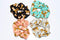 Happie Hare Scrunchies - Cotton Rounds Elastic Hair Bands - Scrunchy Hair Ties - Girls Hair Accessories - Gifts for Women (4 Pack, Mix Colors, Corgi) Happie Hare