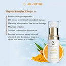 Hylunia Beyond Complex Vitamin C Serum- 1.0 fl oz - Hyaluronic Acid, Zinc - Natural Vegan Skin Repair Hylunia