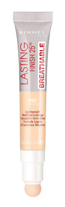 Rimmel Lasting Finish Breathable Concealer, Light Ivory, 0.23 Fl Oz, Pack of 2 Rimmel Store