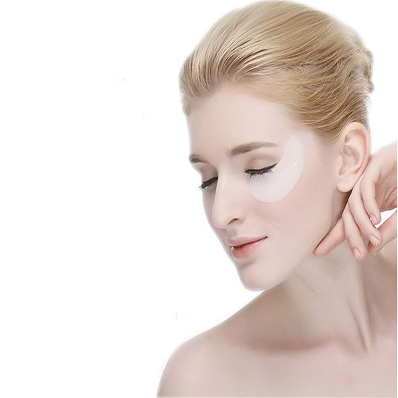 Adofect 30 Pairs White Eye Mask Power Crystal Gel Collagen Masks, Great For Anti Aging, Dark Circles & Puffiness Adofect Store