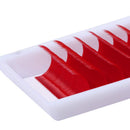 Eyelash Extension 0.07mm Volume Lash Extensions C/D Curl Red Easy Fan Rapid Blooming Lashes 3D 4D 6D 10D 20D Lash Extensions By WENDY LASHES(Red 0.07-D, 14-20mm) WENDY LASHES Store