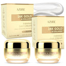 Azure Dermatologist Tested 24K Gold & Collagen Face Moisturizer - K Beauty Anti-Aging Face Cream for Firming & Skin Tightening Face Cream - Korean Skincare - All Skin Type 1.69 fl oz Infinity Warehouse