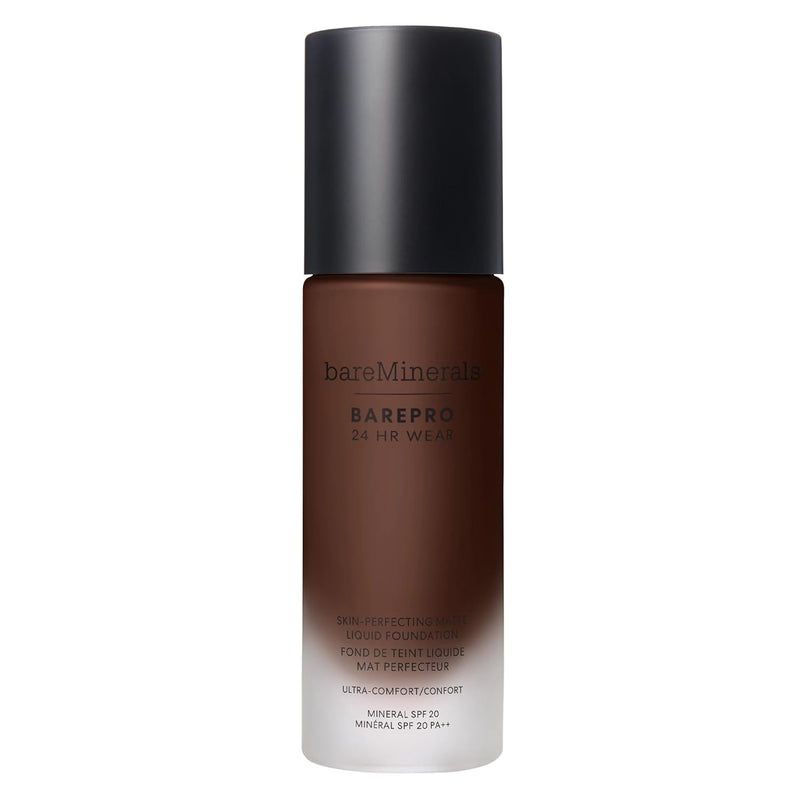 bareMinerals Barepro Performance Wear Liquid Foundation SPF 20, Breathable Makeup for Face, Full Coverage, 24HR Wear, Natural Matte Finish, Vegan Infinity Warehouse