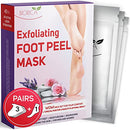 Foot Peel Mask for Baby Soft Feet (3 Pairs), Unisex Mask-Socks with an Extra Pair for Your Comfort, Foot Mask for Smooth and Silky Skin, Cracked Heels, Calluses and Dead Skin Тrеаtmеnt for Men/Women BIORICA