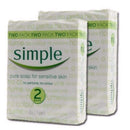 Simple 2-pack Pure Soap For Sensitive Skin for Women Simple